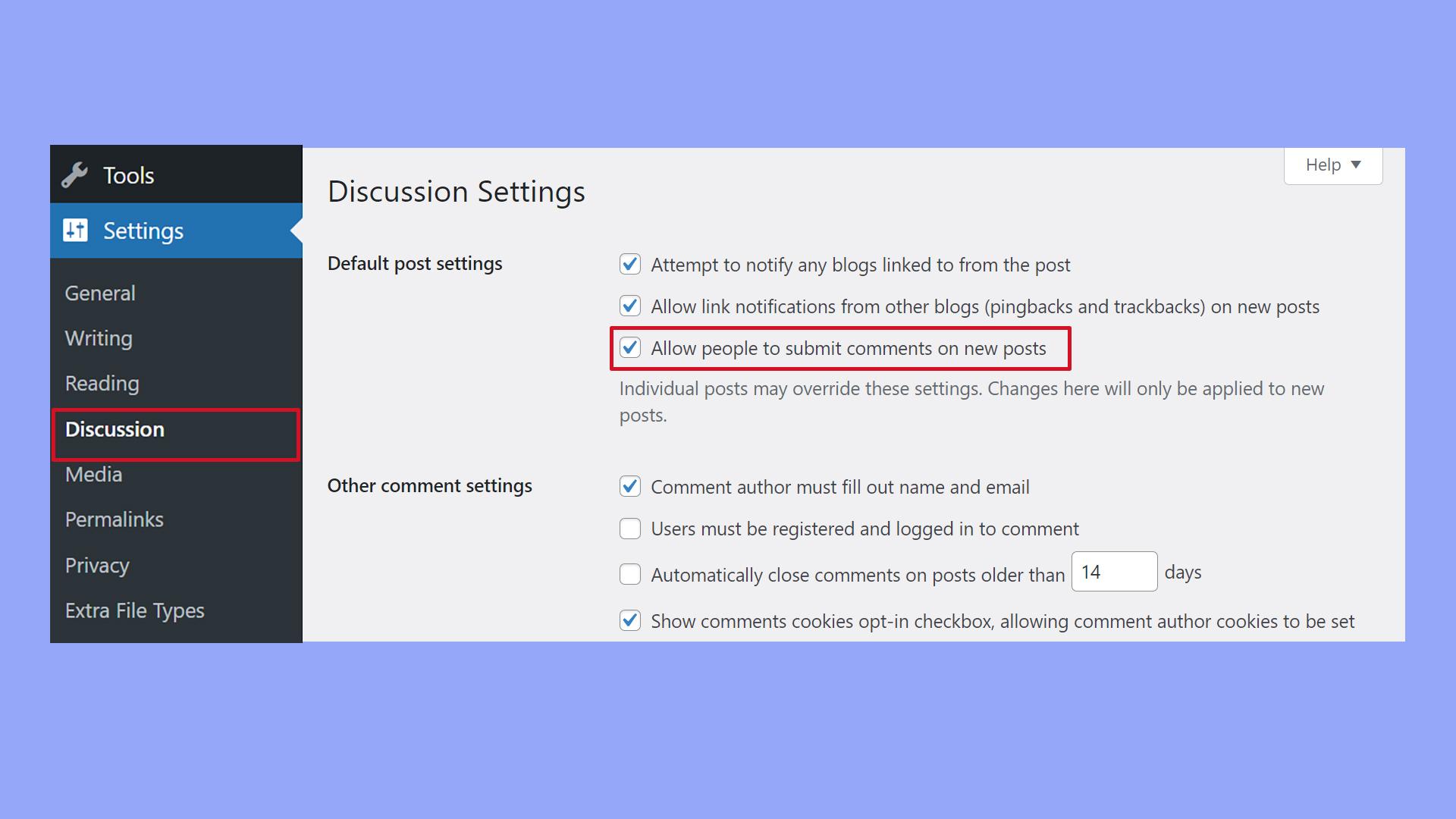 Step-by-Step Guide to Disabling Comments on New Posts