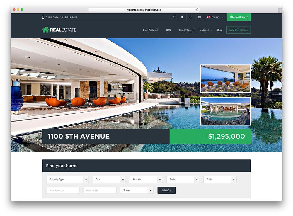 Exploring the World of Free Real Estate WordPress Themes