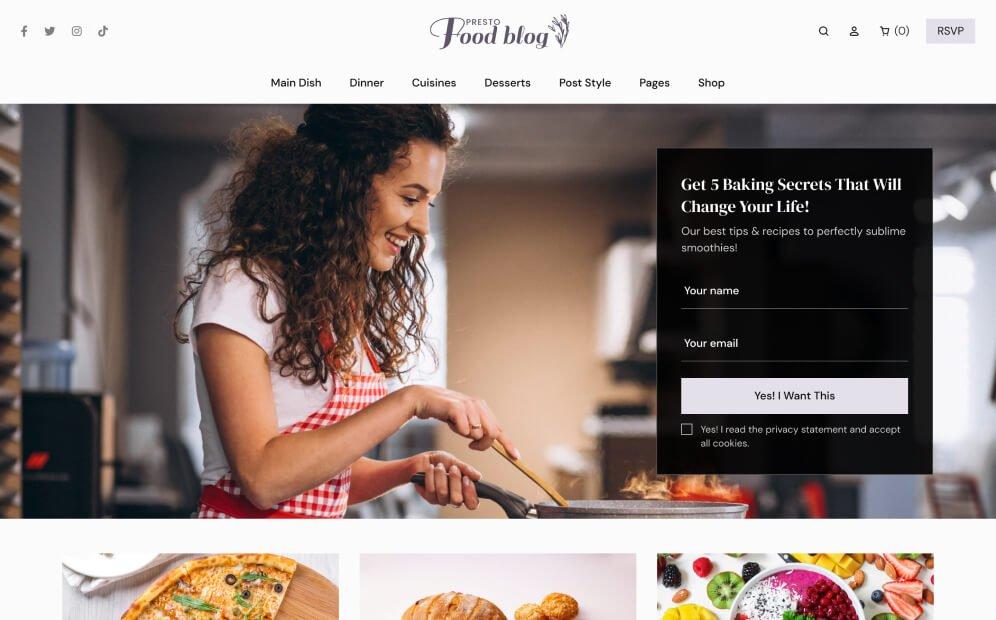 A Closer Look at the Top Food Blog Themes of 2025