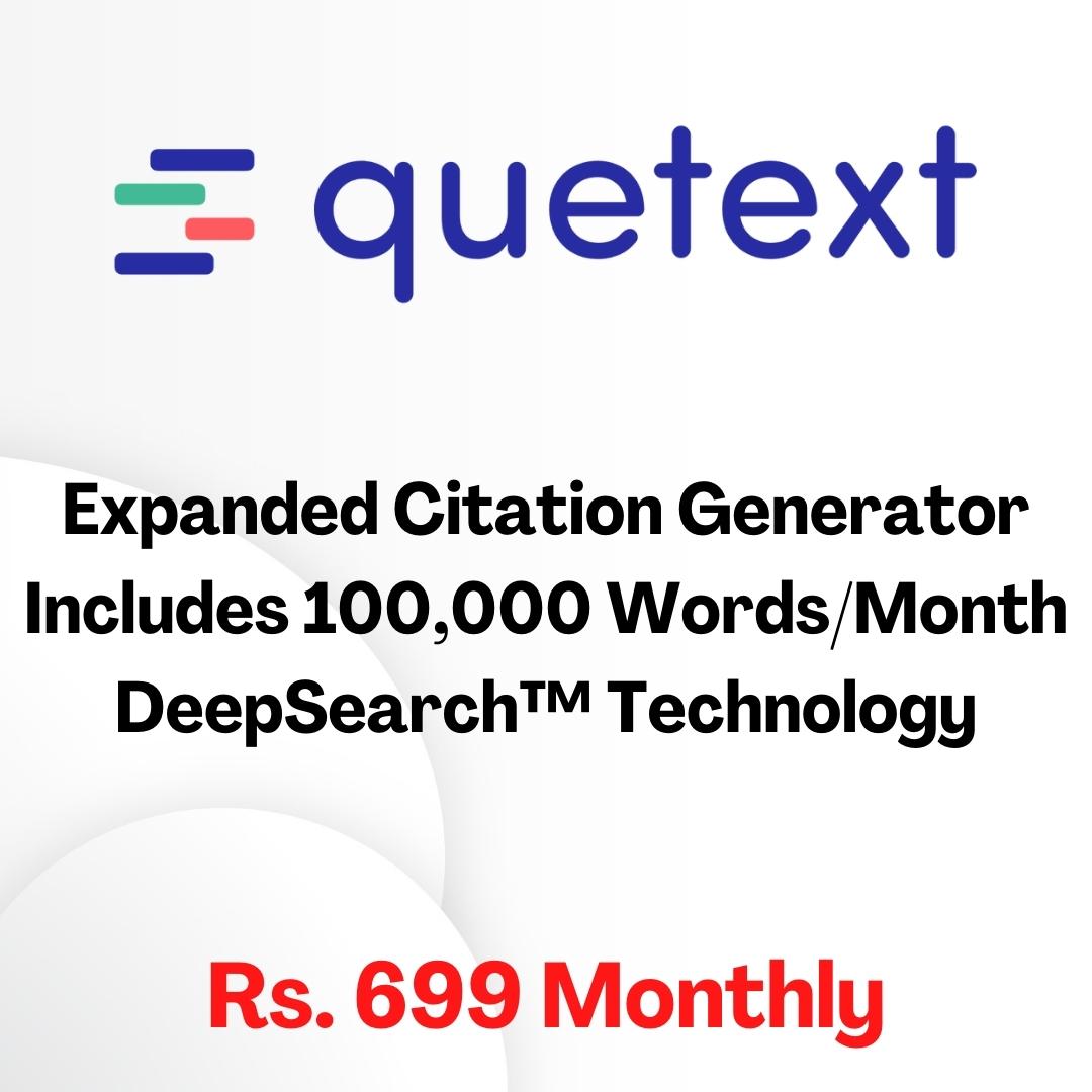 The Cost-Effectiveness of Quetext for Budget-Conscious Users