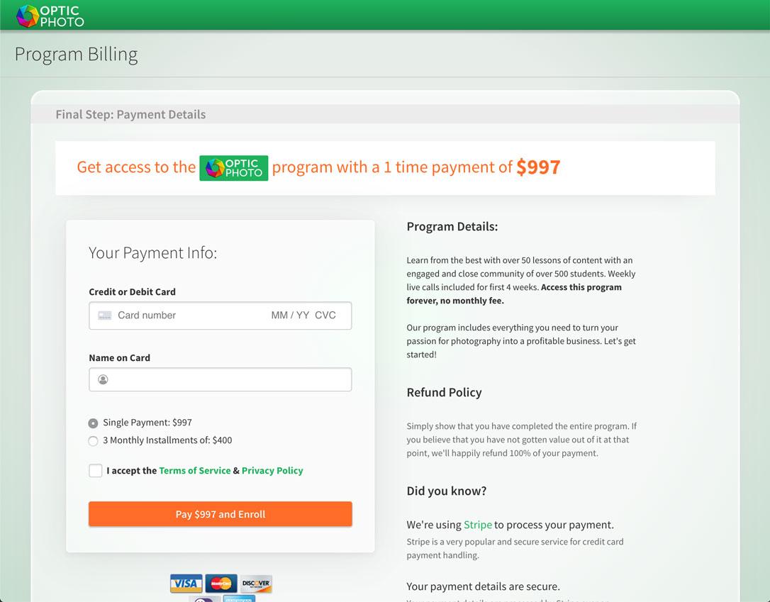 Setting Up Payment Options for Your Online Course