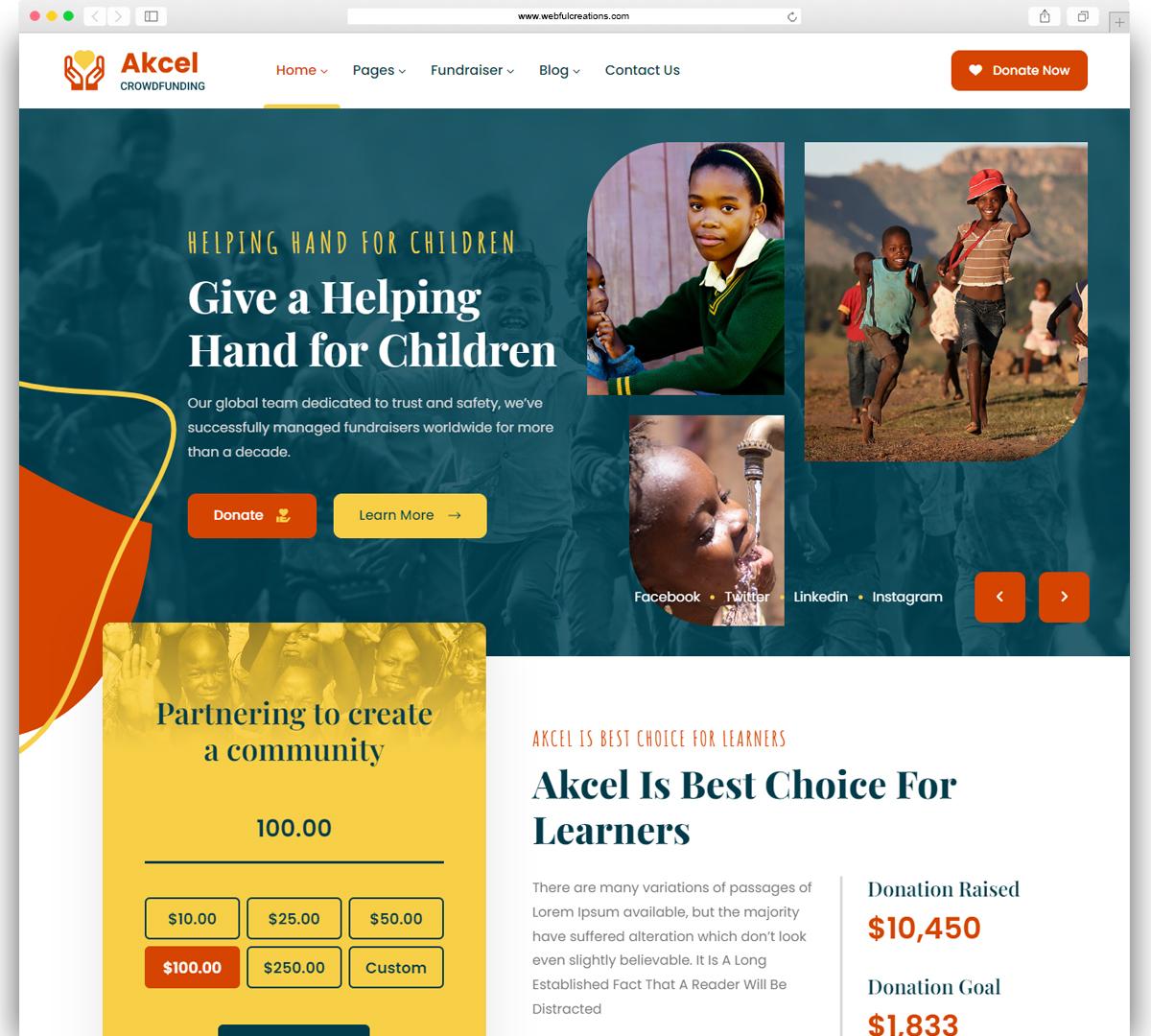8+ Best Non Profit WordPress Themes