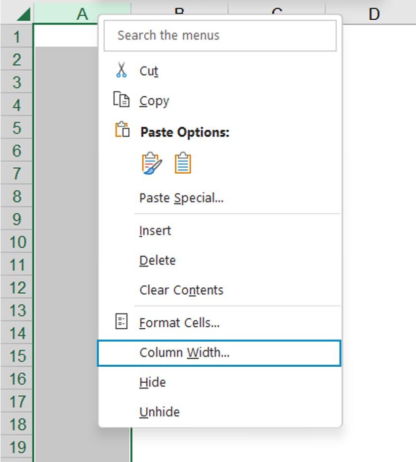 Troubleshooting common Issues When‌ Changing Column Width