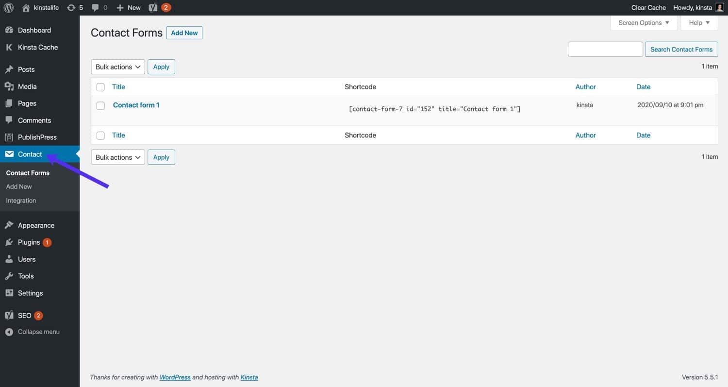 Updating Contact Form 7 and WordPress for Optimal Performance