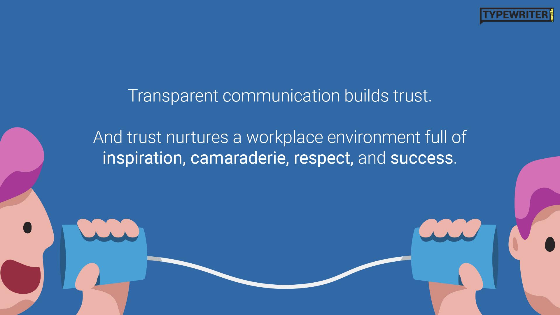 Exploring Transparency and Communication Practices
